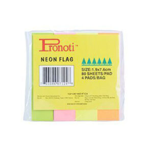 Giấy phân trang Pronoti giấy 4 màu (19mm x 75mm)