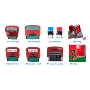 Nhận làm dấu chức danh, dấu MST ..