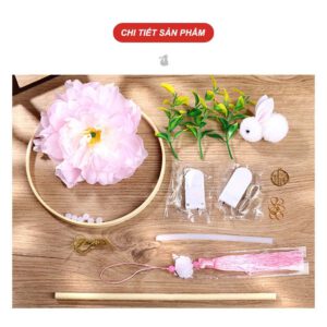 Đèn Lồng Trung Thu Thỏ Ngọc Phát Sáng Phong Cách Cổ Điển